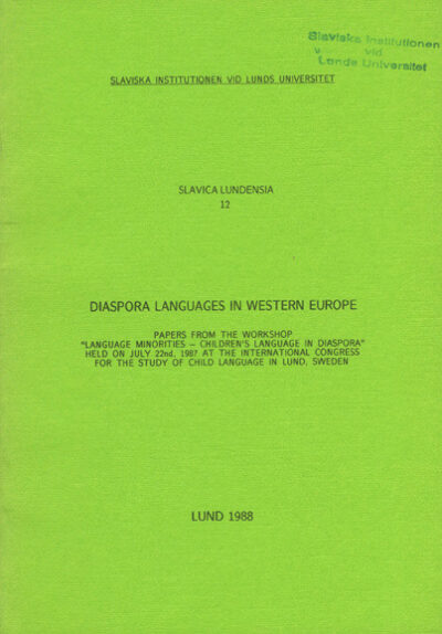 Diaspora languages in Western Europe