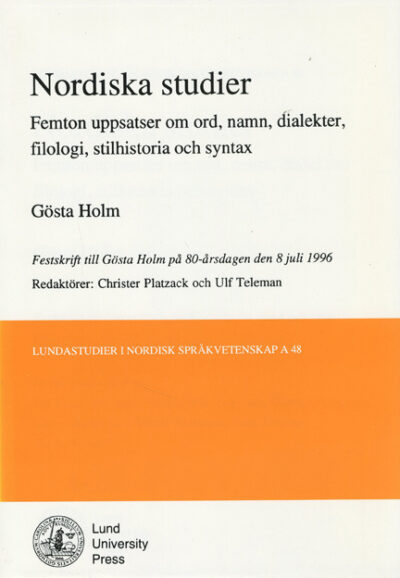 Nordiska studier