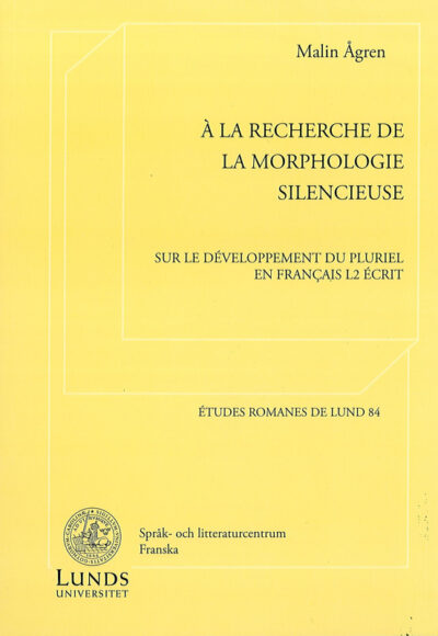 Ã€ la recherche de la morphologie silencieuse