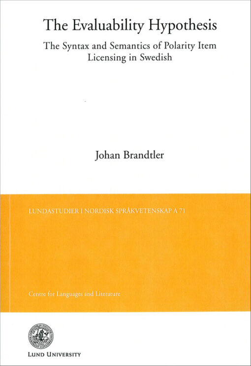 The Evaluability Hypothesis