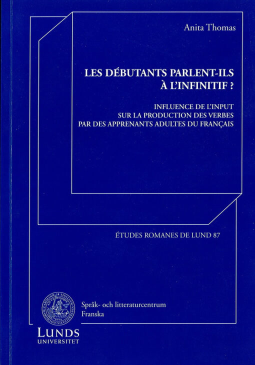 Les dÃ©butants parlent-ils Ã  l'infinitif?