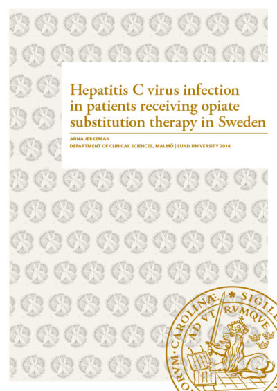 Hepatitis C virus infection in patients receiving opiate substitution therapy in Sweden