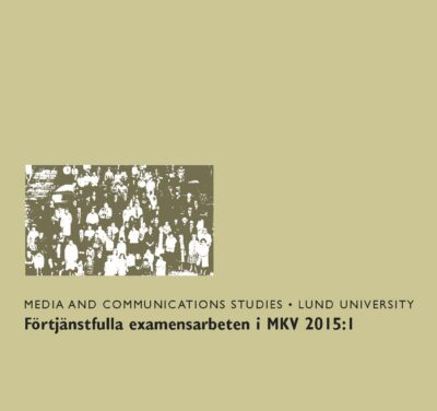 Förtjänstfulla examensarbete i MKV
