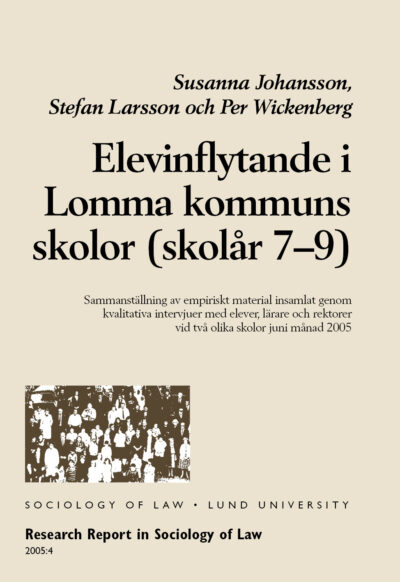 Elevinflytande i Lomma kommuns skolor (skolår 7-9)