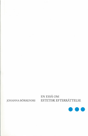 En essä om estetisk efterrättelse