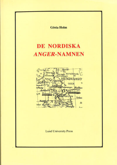 De nordiska Anger-namnen