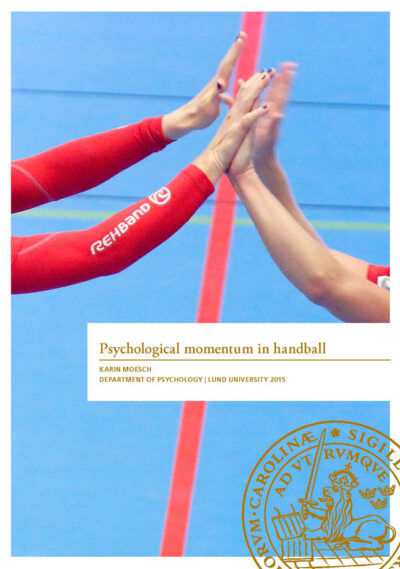 Psychological momentum in handball