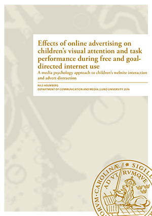 Effects of online advertising on children's visual attention and task performance during free and goaldirected internet use