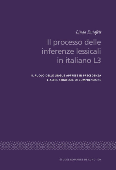 Il processo delle inferenze lessicali in italiano L3