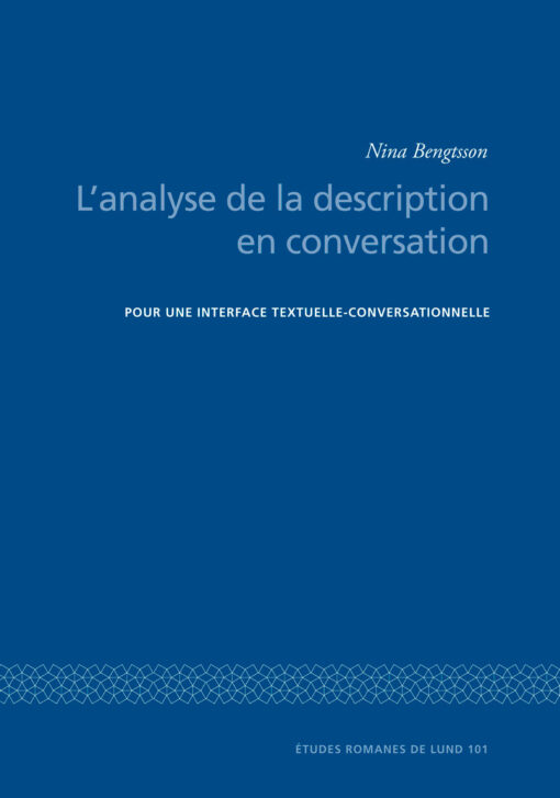 L•™analyse de la description en conversation