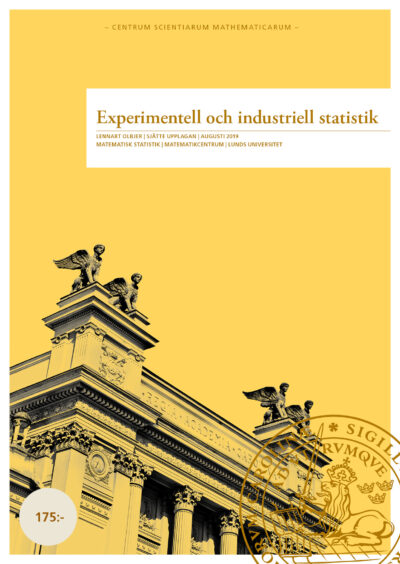 Experimentell och industriell statistik