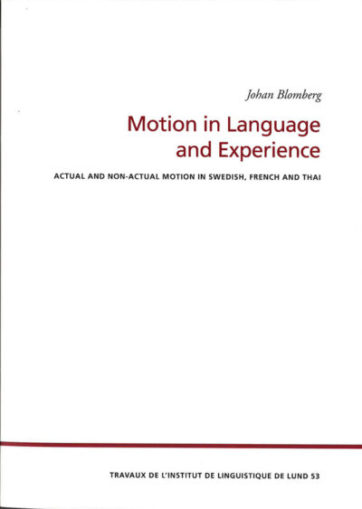 Motion in Language and Experience