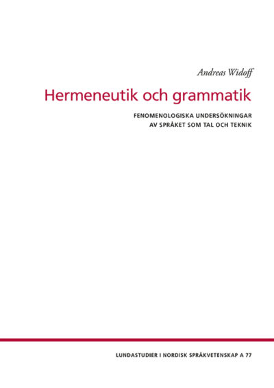 Hermeneutik och grammatik