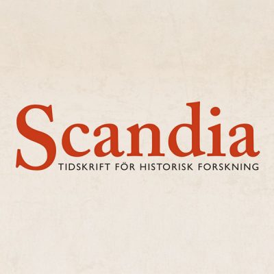 Scandia: Tidskrift för historisk forskning