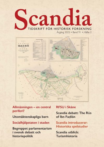 Scandia: Tidskrift för historisk forskning