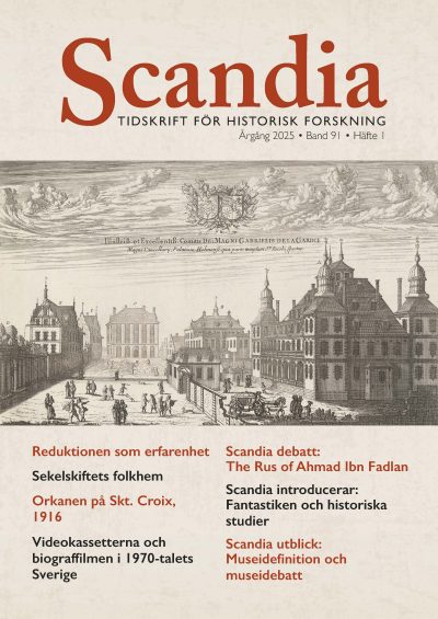 Scandia: Tidskrift för historisk forskning